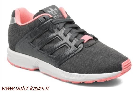 adidas zx flux femme grise et rose